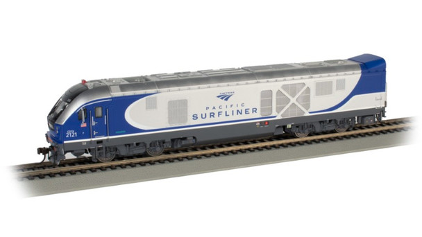 Picture of Bachmann BAC67910 HO Amtrak Pacific Surfliner Siemens SC-44 No.2121 Charger Train&#44; White