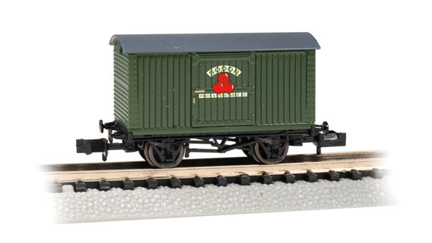 BAC77089 N Scale Sodor Fruit & Vegetable Box Van, Green