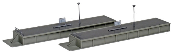 KAT23-174 N Scale Island Platform End A