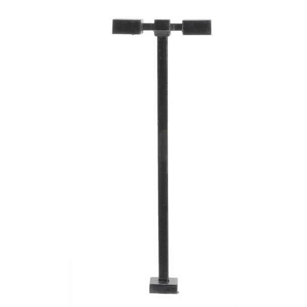 Picture of Atlas ATL70000212 15 ft. HO Double Arm Square Light&#44; Cool White LED&#44; Black - Pack of 3