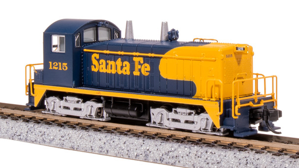 Picture of Broadway BLI7480 N Scale ATSF EMD NW2 Yellow Bonnet Diesel Locomotive - No.1215