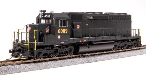BLI9043 1-87 Scale Ho Pennsylvania EMD SD40 DGLE No-Sound Diesel Railroads Model Train - No. 6100, Black -  Broadway