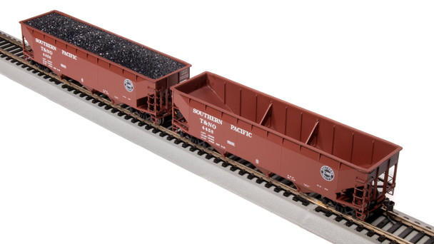 BLI7377 1-87 Scale Ho SP T&NO AAR 70-Ton Triple Hopper Model Train, Maroon - Pack of 4