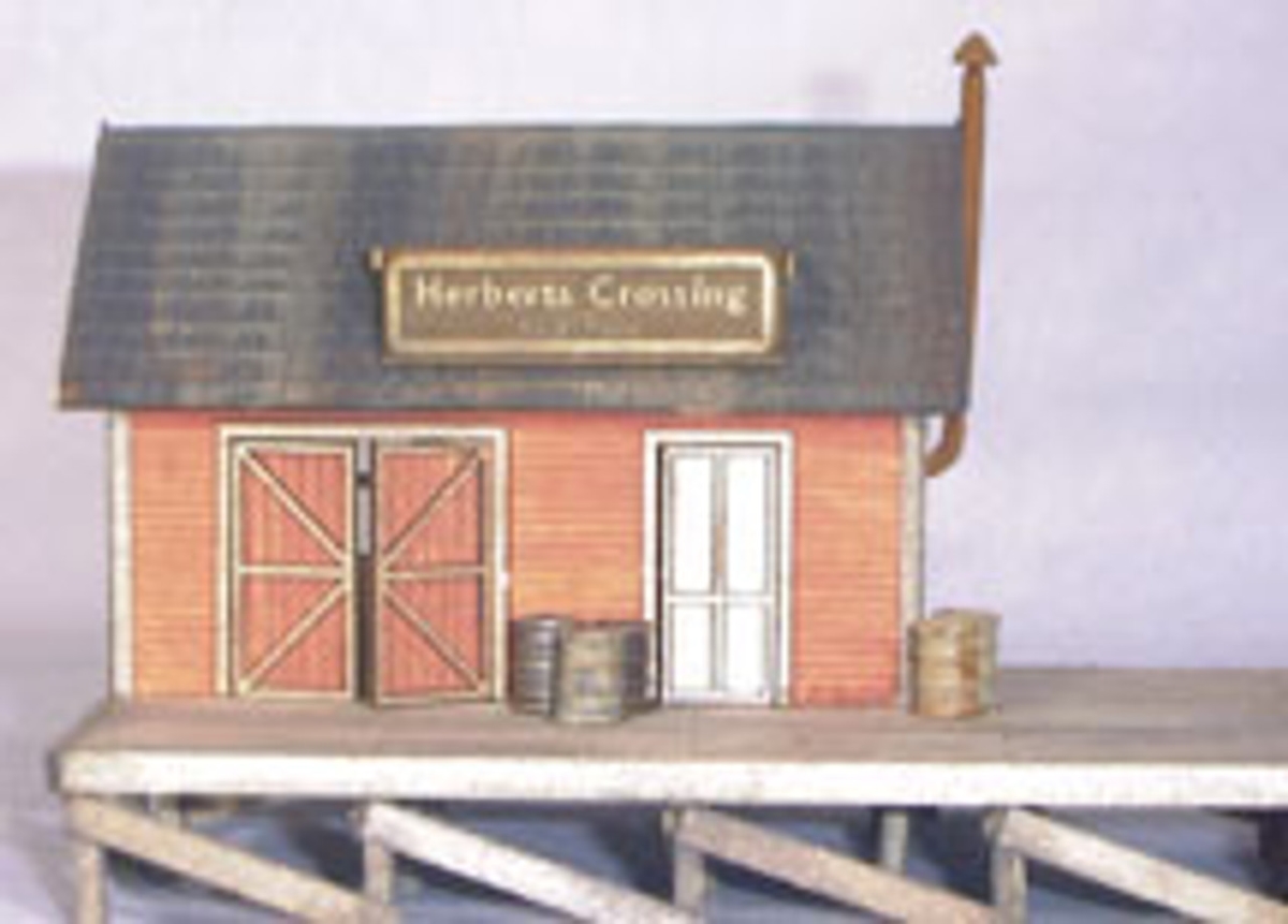Picture of Banta Modelworks BMW2082 HO Scale Herberts Crossing Freight House