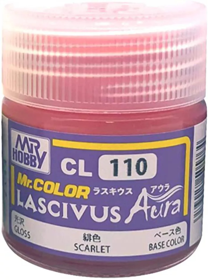 GUZCL110 10 ml Lascivus Paint, Gloss Scarlet