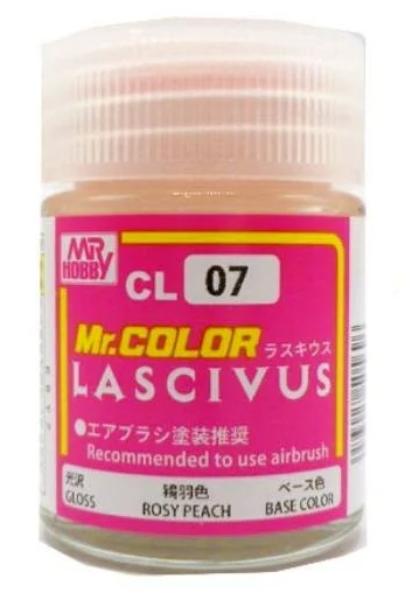 GUZCL07 Acrylic Paint, Gloss Rosy Peach