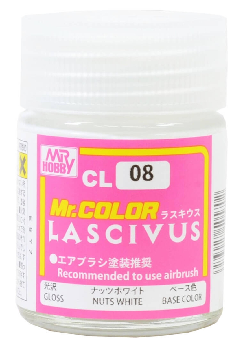 GUZCL08 Acrylic Paint, Gloss Nuts White