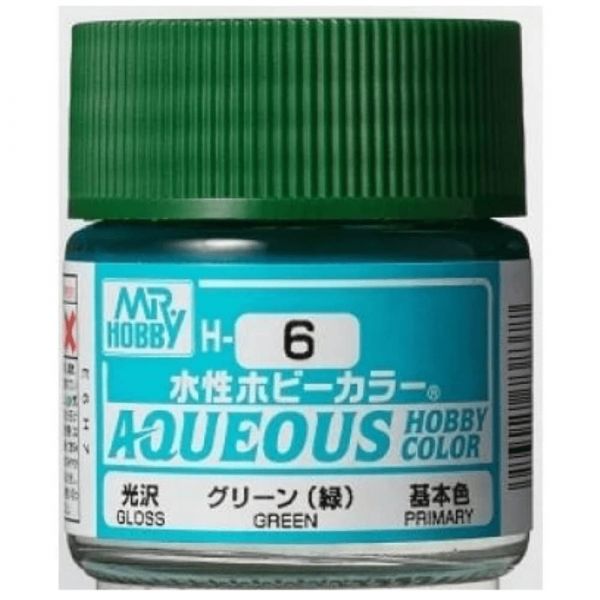 GUZH6 10 ml Acrylic Paint, Gloss Green
