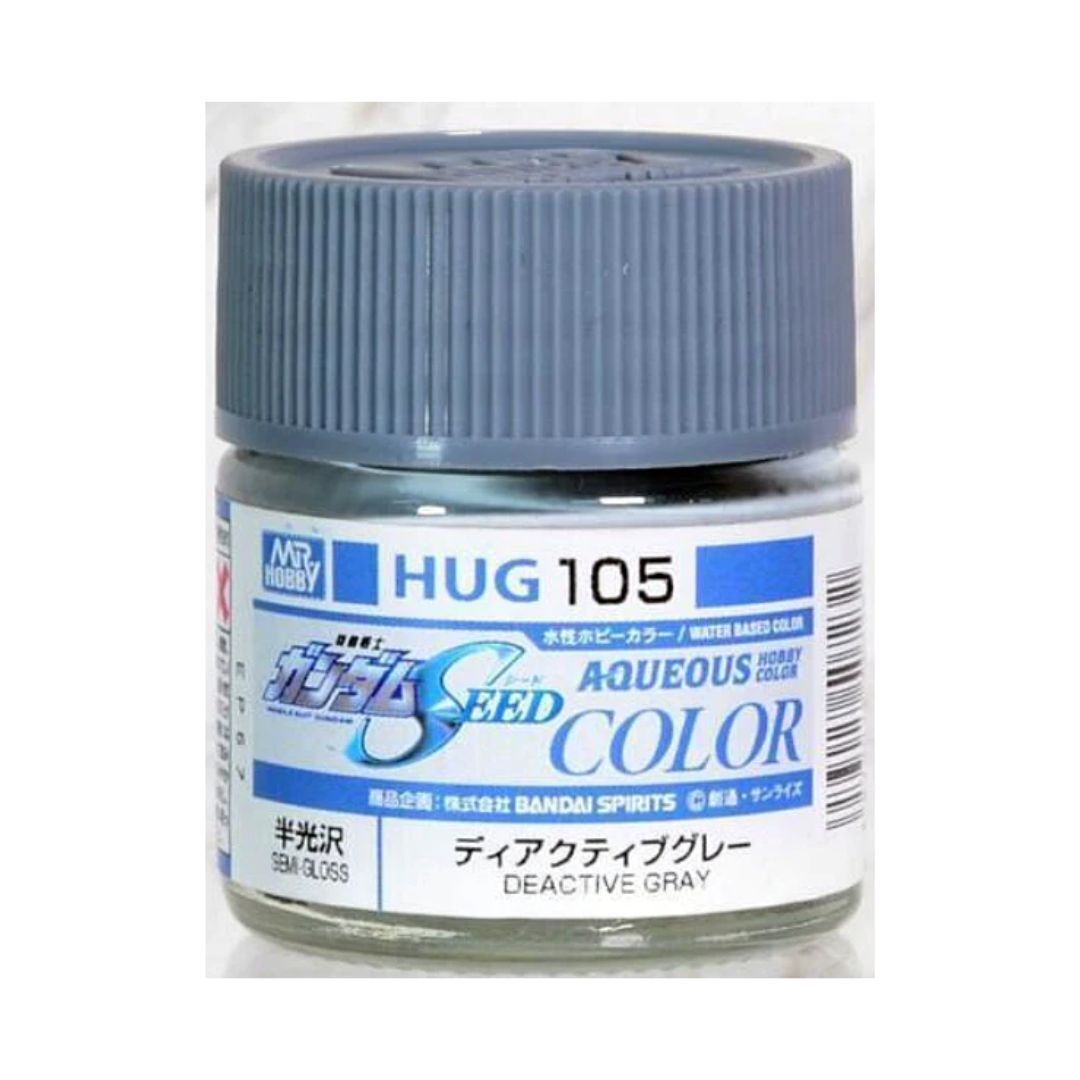 GUZHUG105 10 ml Gundam Seed Deactivate Grey Semi-Gloss Mr. Hobby Color Paint