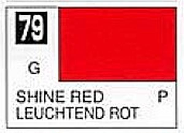 GUZS79 10 ml Gloss Shine Red Enamel Spray Paint