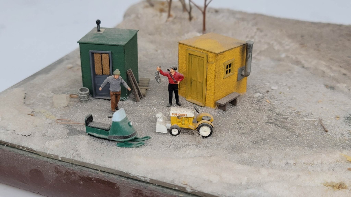 JLI453 HO Scale Woebegone Winter Set Model Railroad Kit