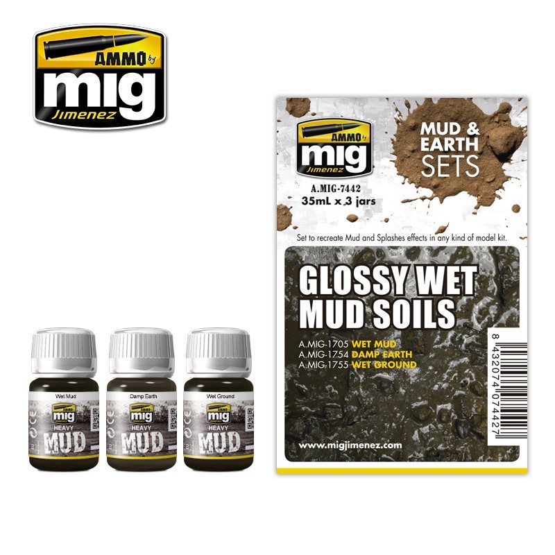 MIG7442 Glossy Wet Mud Soils Kit