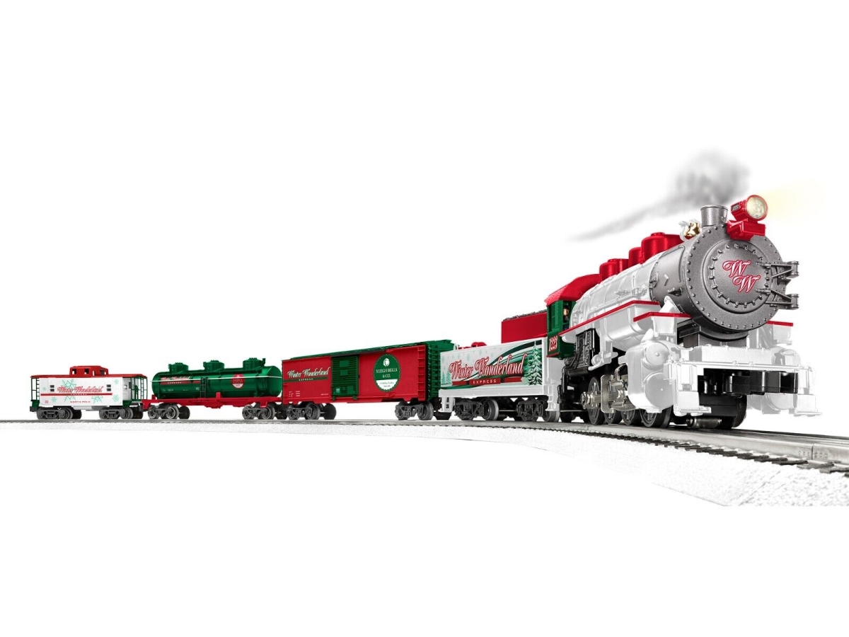 LNL2323100 45 in. Winter Wonderland RTR Model Train Set with Bluetooth 5.0 -  Lionel