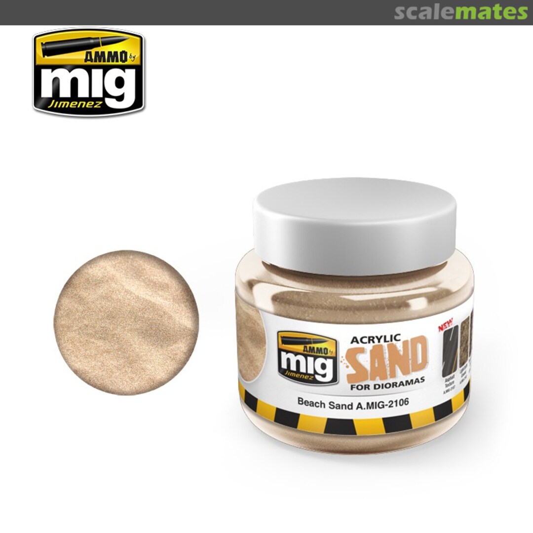 MIG2106 250 ml Sand Ground Acrylic Paints for Dioramas