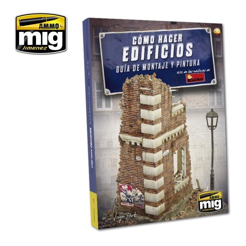 MIG6135 How to Make Buildings - Basic Construction & Painting Guide Book