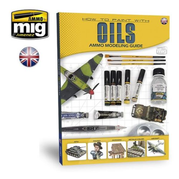 Picture of MIG Jimenez MIG6043 Modelling Guide Book - How to Paint with Oils