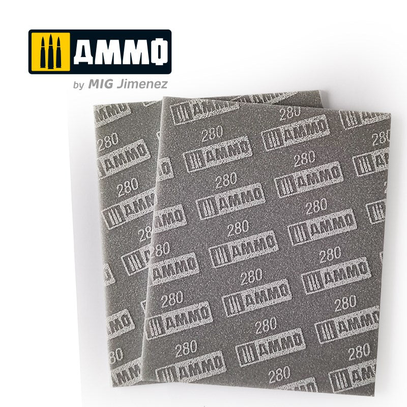 MIG8558 Sanding Sponge Sheet - 280 Grit