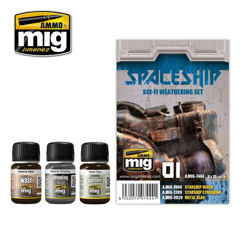 MIG7444 Spaceship Sci-Fi Weathering Set
