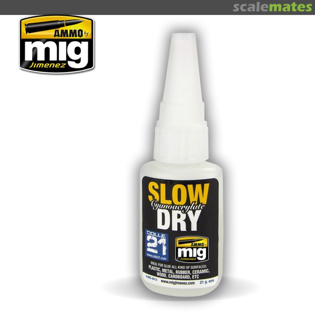 MIG8013 0.74 oz Slow Dry Cyanoacrylate Glue