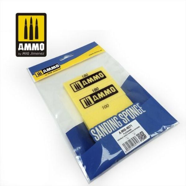 MIG8571 3 x 1.4 in. Flexand Double Sided Sanding Sponge