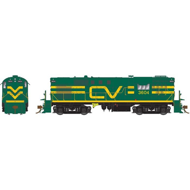 Picture of Rapido RAP31558 HO Central Vermont Green with Noodle RS-11 Diesel Locomotive - No.3604