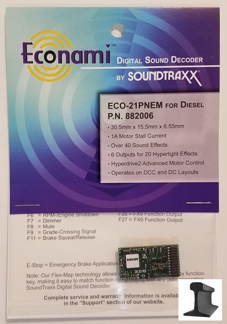 TUC882006 Econami Eco-21 PNEM Diesel Digital Sound Decoder