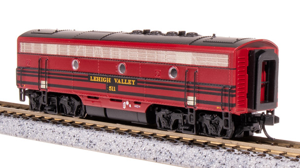 BLI7733 N LV EMD F3B Cornell Red with Black Stripes Diesel Locomotive - No.513 -  Broadway