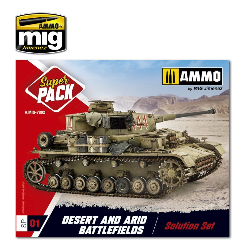 MIG7802 Super Pack Desert & Arid Battlefields Solution Set