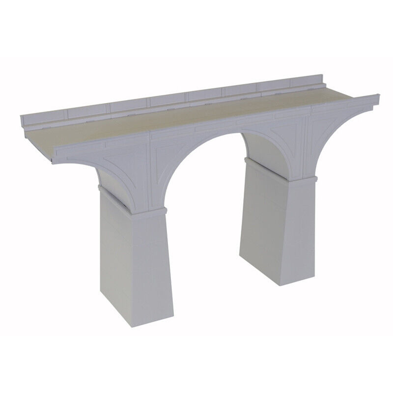 ATL70000223 HO Scale Single Track Concrete Viaduct