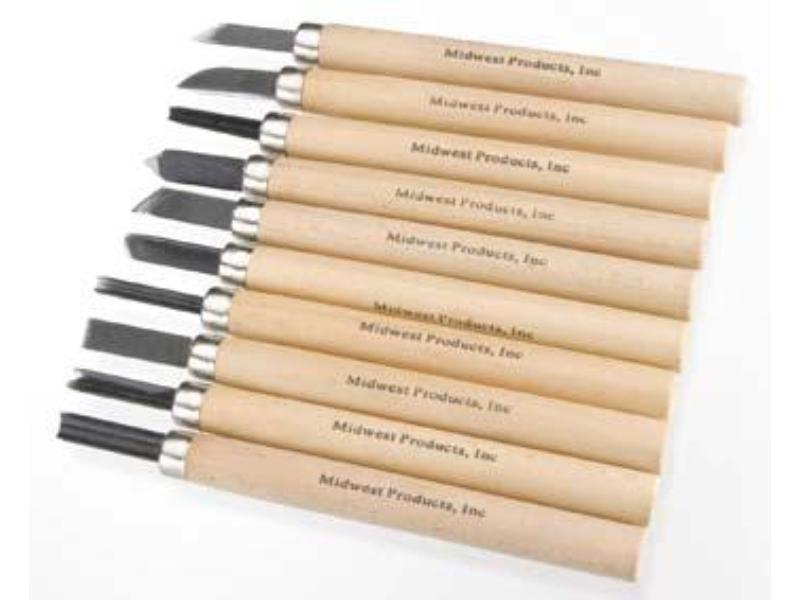 MID3803 Carving Knives Set - 10 Piece