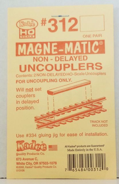 KAD312 Non-delayed Uncoupler Between Rails
