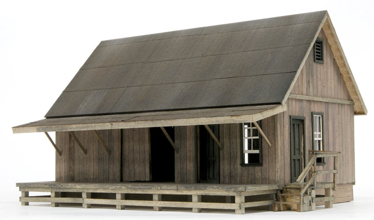 Picture of Banta Modelworks BMW2159 HO Scale The Warehouse Laser Cut Kit