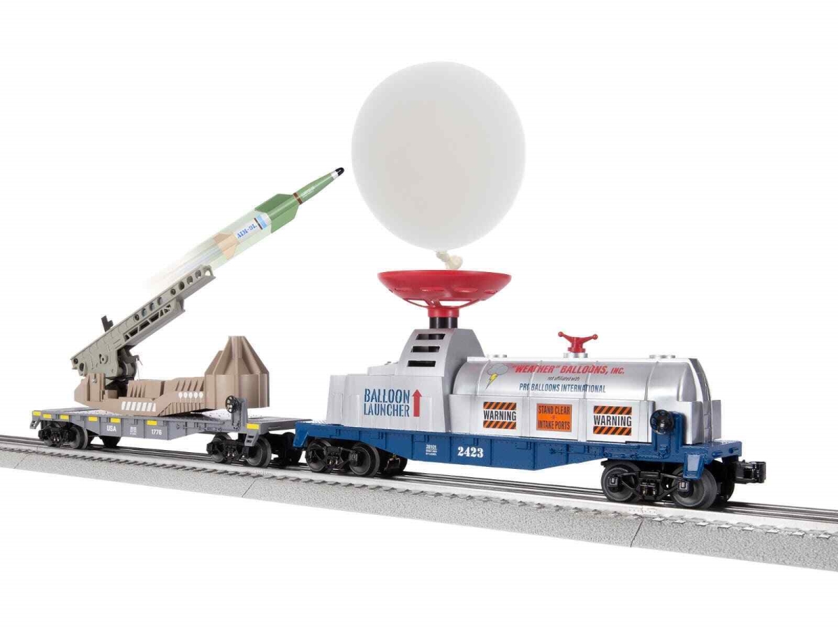 Picture of Lionel LNL2428100 O Scale Weather Balloon Defense Model Train