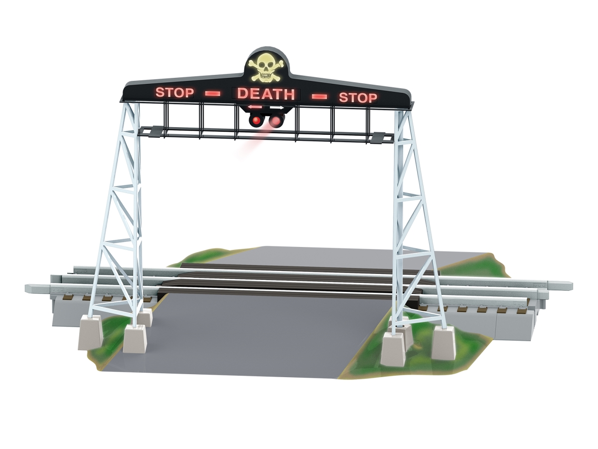 LNL2329050 O Scale Billups Crossing Gate