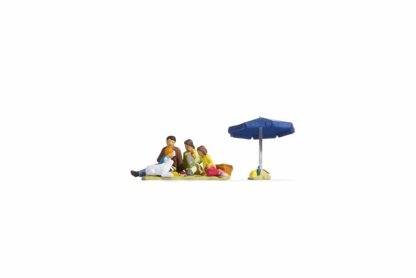 Picture of Noch NOC15599 HO Scale Family Picnic Figures