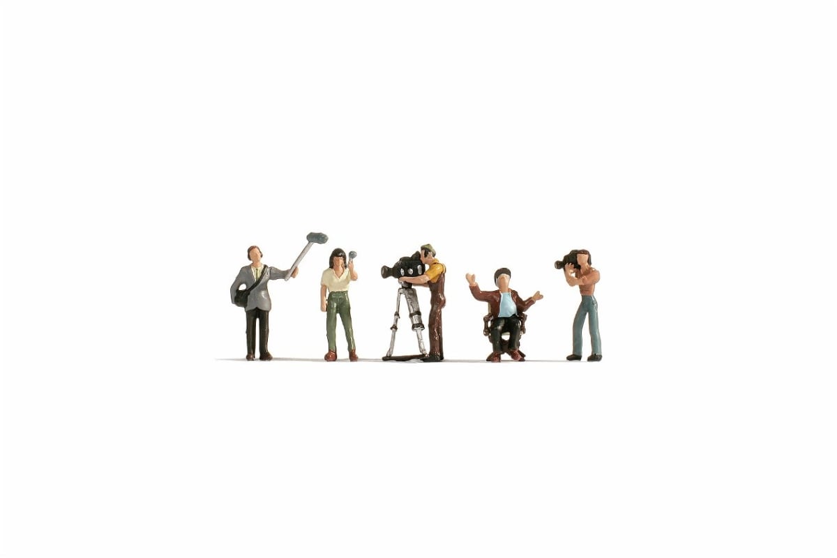 Picture of Noch NOC15573 HO Scale Camera Crew Figures