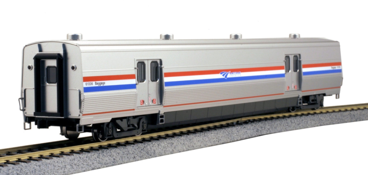KAT356213 HO Scale Amtrak Viewliner II Baggage Phase III Heritage No.61024