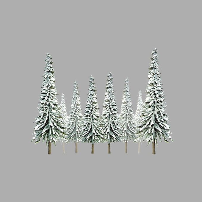 JTT92006 N Scale Snow Spruce 2-4 in. Super Scenic Tree - Pack of 36