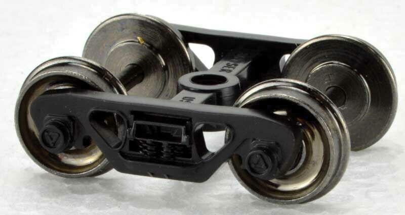 BOW40197 HO Scale 70-Ton Roller Bearing Trucks with Metal Wheels