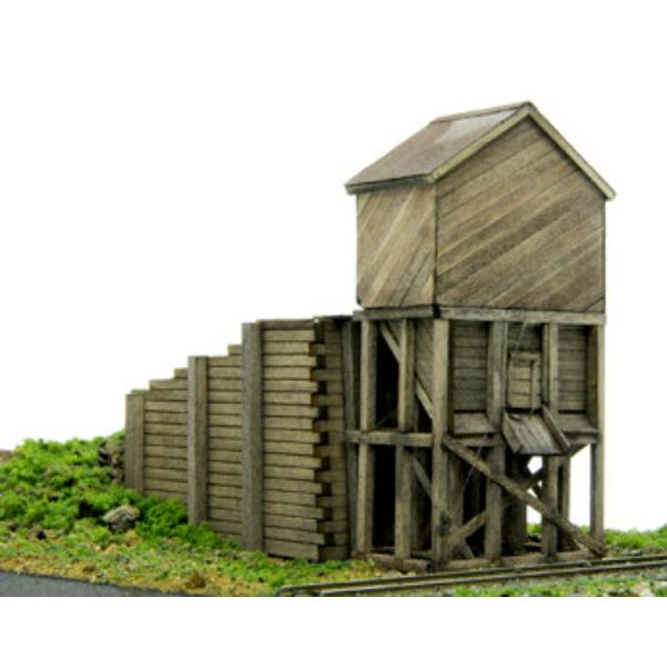BMW2129 2129 HO 1-87 Scale Silverton Truck Dump Model Kit - Laser Cut Wooden Railroad Structure Kit