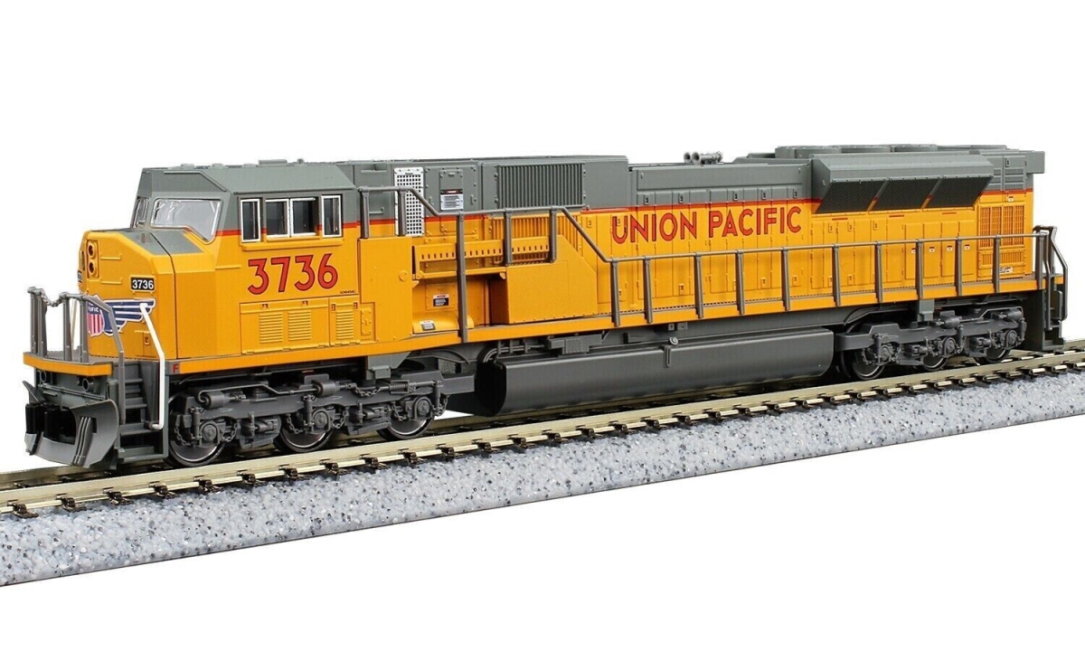 KAT1765625 N Scale Union Pacific SD90 & 43MAC No.3750 Diesel Locomotives