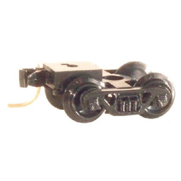 Picture of Micro Trains Line MTL00302041 N Scale No.1035 Barber Roller-Bearing Trucks with Short Extended Couplers&#44; Pack of 2