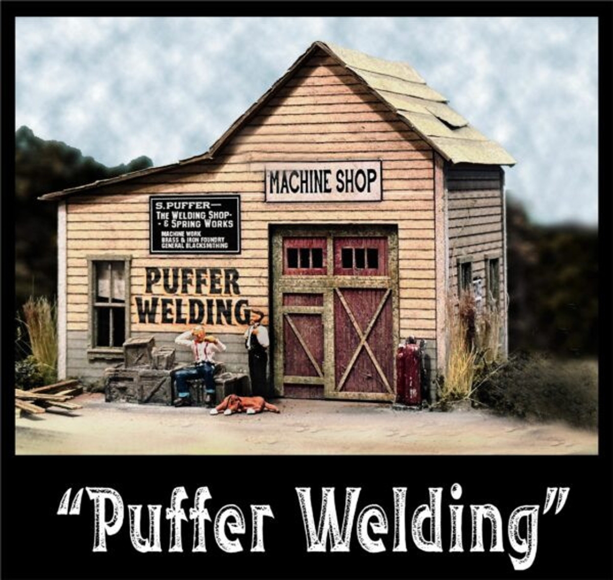 Picture of Bar Mills BSM5032 4 x 2.25 in. HO Scale Puffers Welding Building Kit