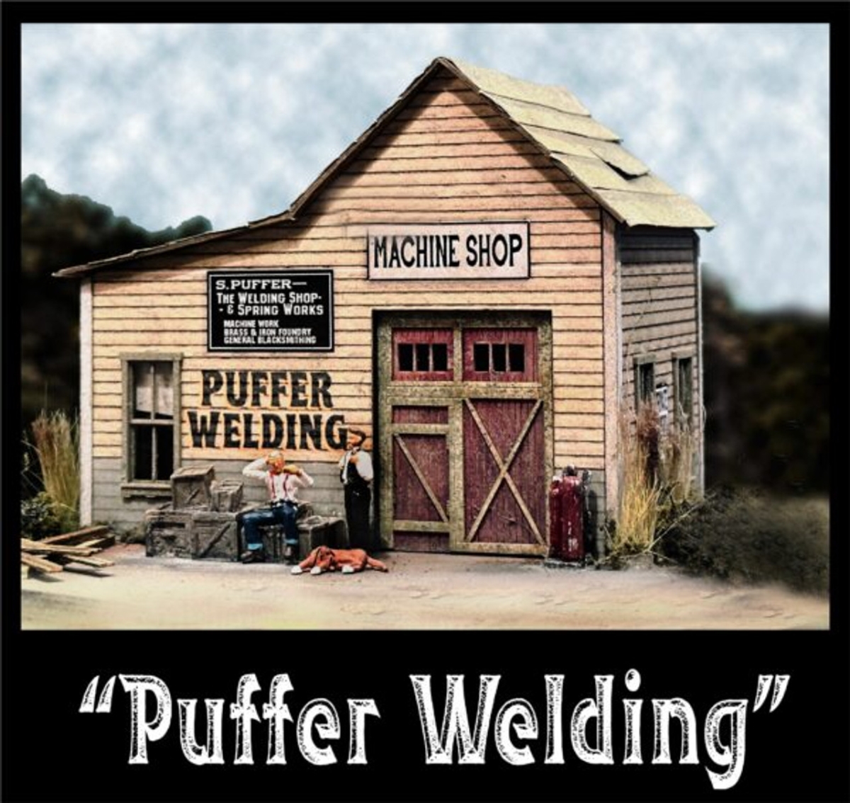 Picture of Bar Mills BSM5031 4 x 2.25 in. N Scale Puffers Welding Building Kit
