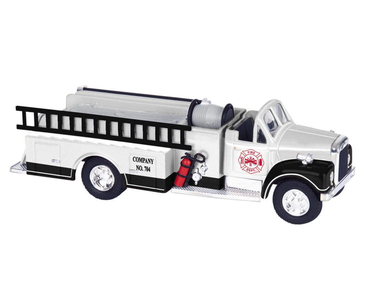 LNL2230080 O Scale White Fire Truck