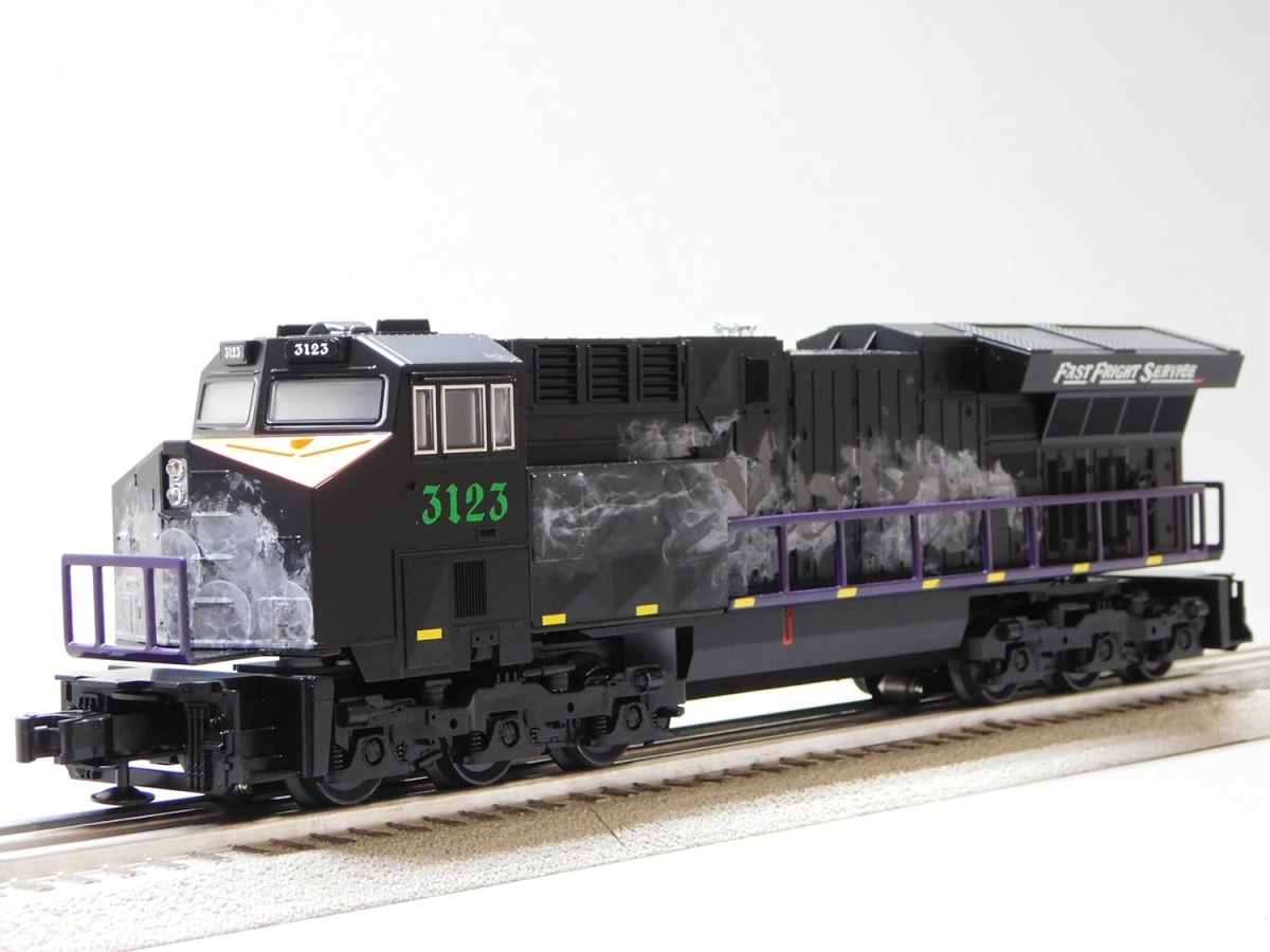 Picture of Lionel LNL2323050 Halloween Fast Frght Diesel Engine&#44; Black