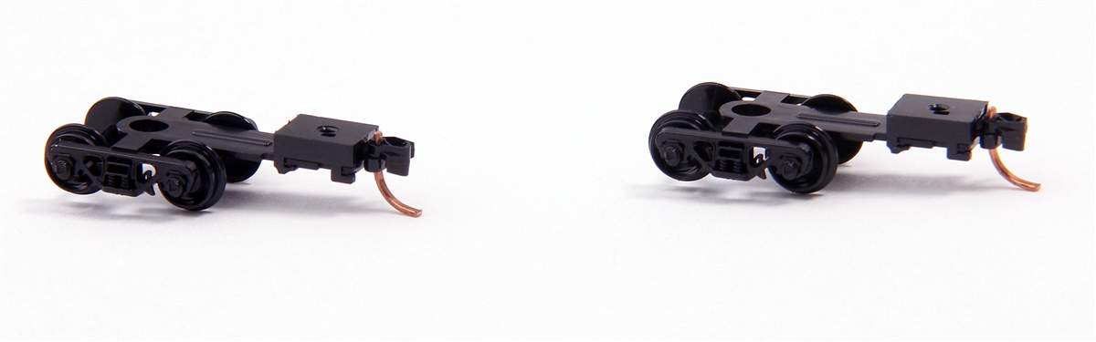 Picture of Micro Trains Line MTL00302034 N Scale 1032 Roller Bearing Trucks with Long Extension Couplers
