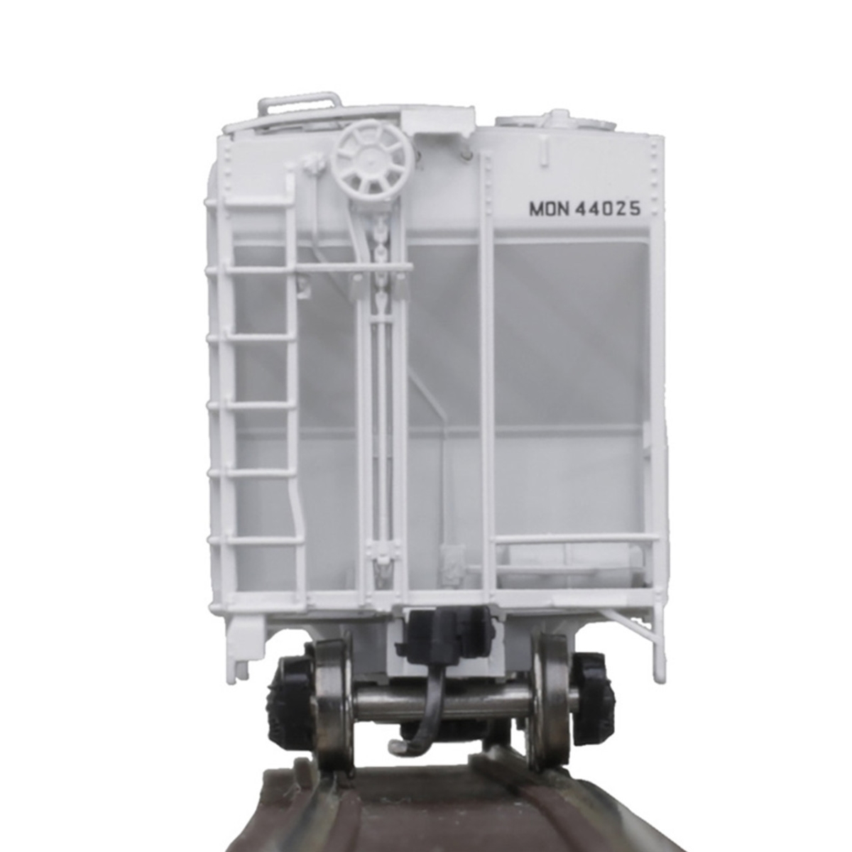 ATL50005736 N Scale Monon PS 4000 Covered Hopper No.440025, White
