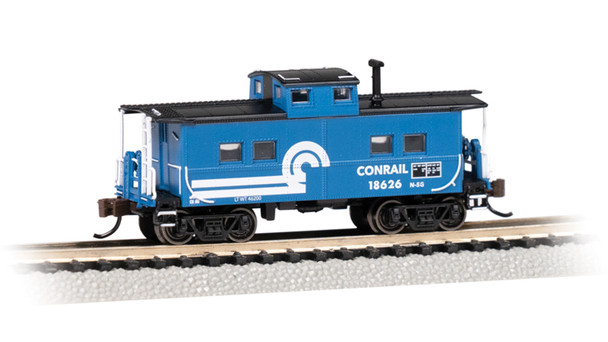 BAC16869 N Scale Conrail Northeast Steel Caboose No.18726 Model Train