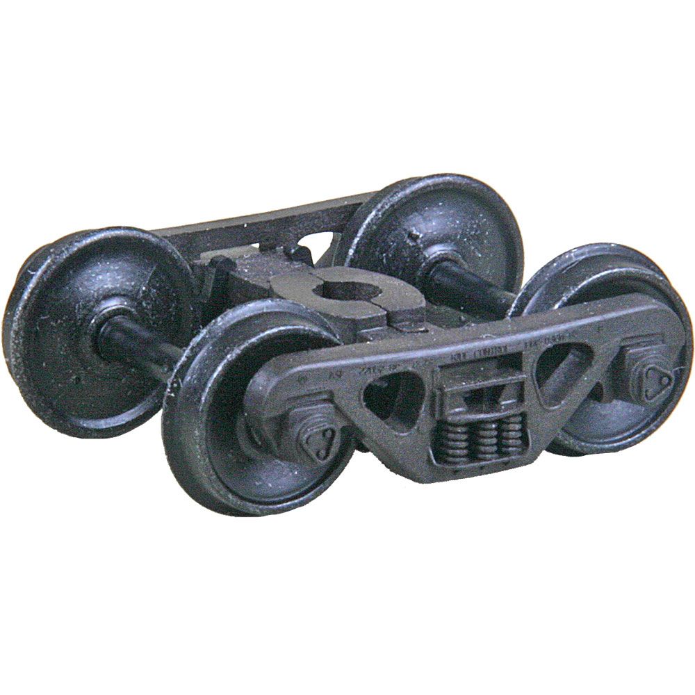 KAD1569 HO Scale ASF 100 Ton Roller Bearing Self Centering Trucks with Wheel